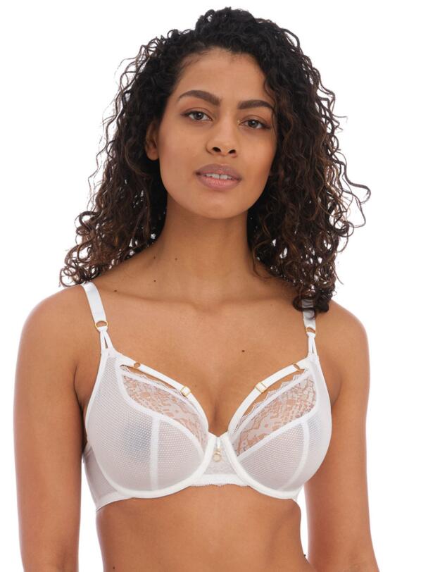 Freya Temptress Plunge Bra White
