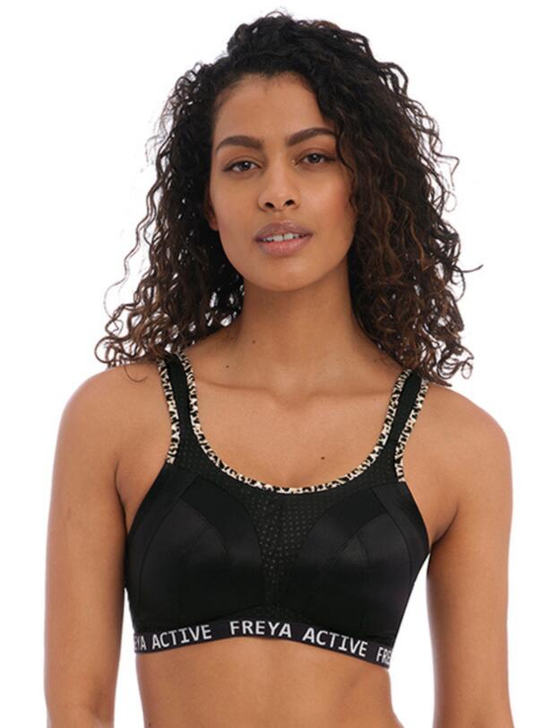 Freya Active Dynamic Sports Bra Pure Leopard Black