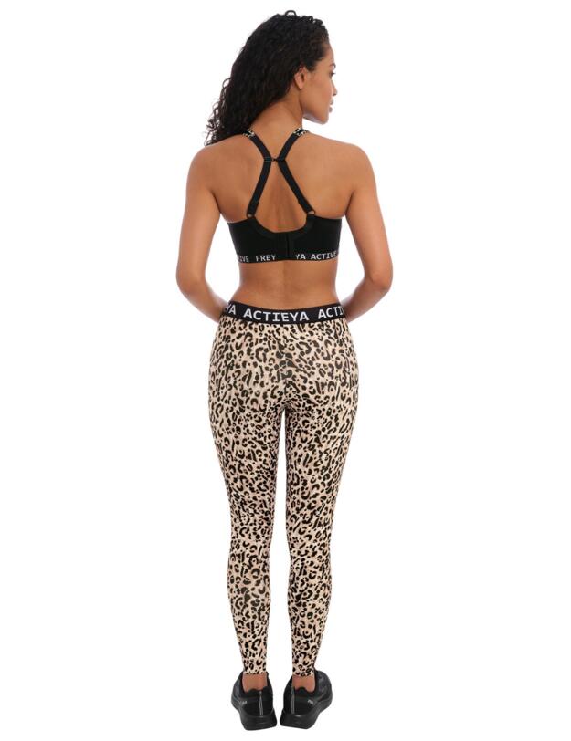 Freya Active Dynamic Sports Bra Pure Leopard Black