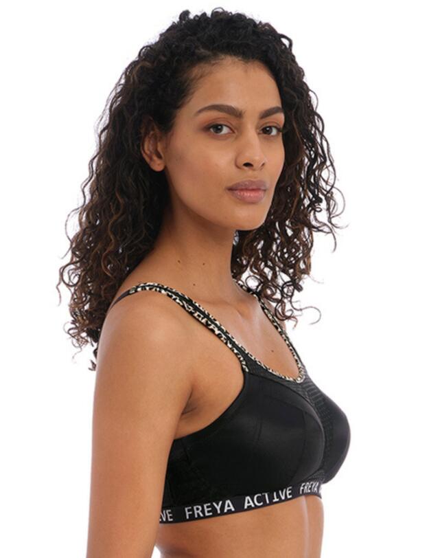 Freya Active Dynamic Sports Bra Pure Leopard Black