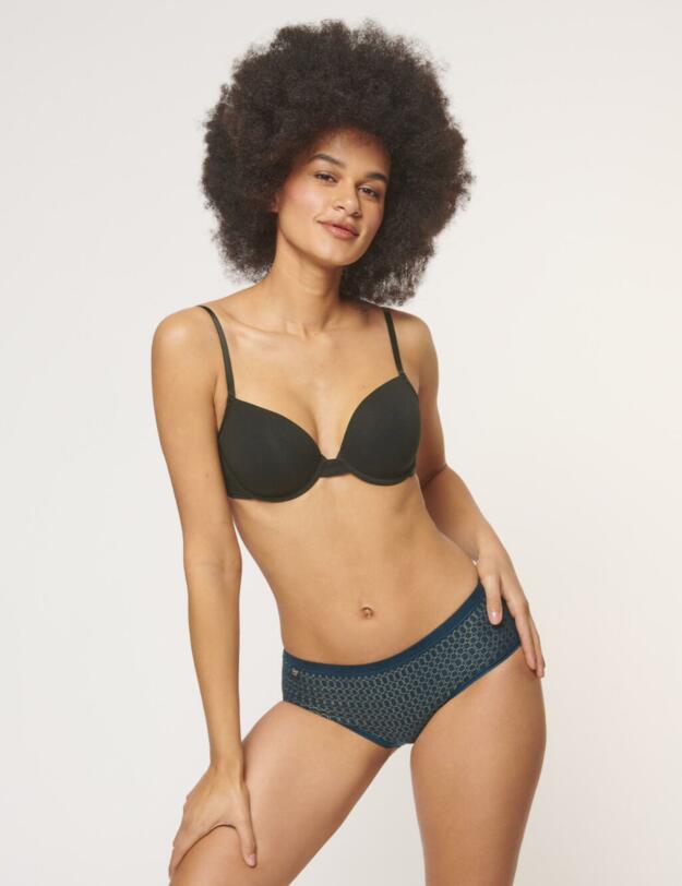 Sloggi Basic + Midi Brief 4 pack Blue - Dark Combination 