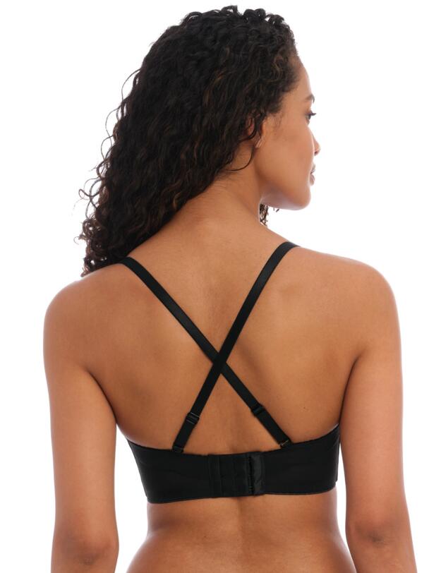 Tailored Moulded Strapless Bra Black