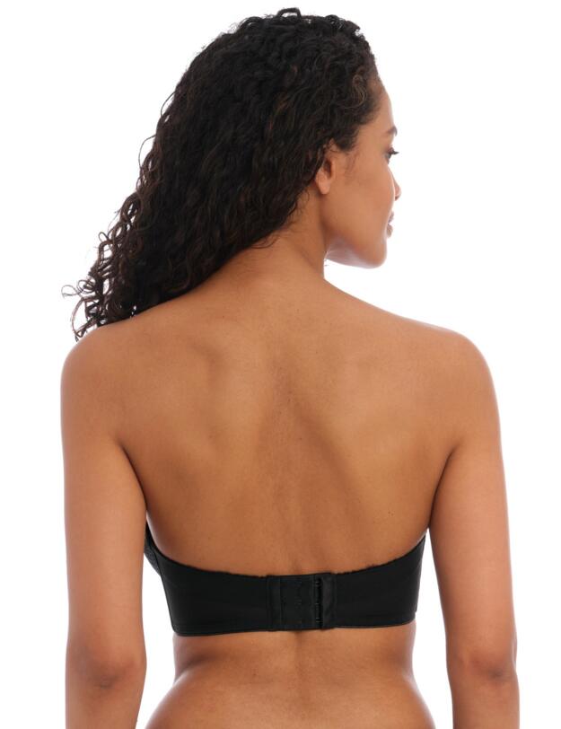 Tailored Moulded Strapless Bra Black