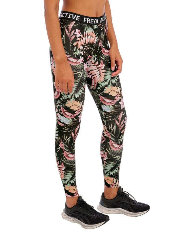 Freya Active Ecosculpt Sports Leggings Jungle Black