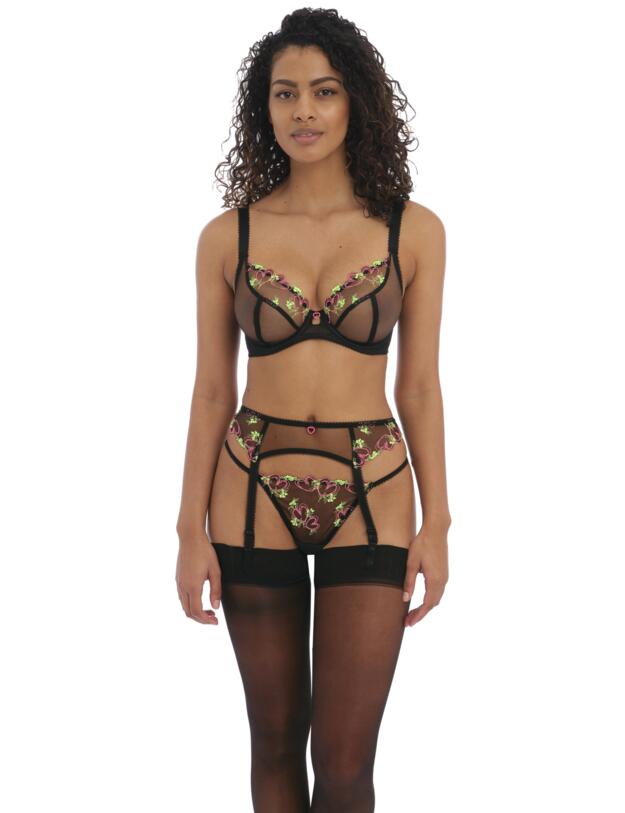 Freya Love Land Suspender Belt Black