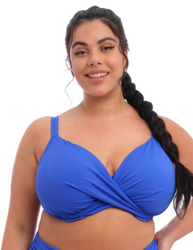 Elomi Magnetic Plunge Bikini Top Sapphire