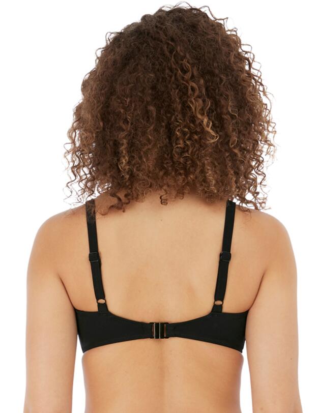 Freya Coco Wave Plunge Bikini Top Black 