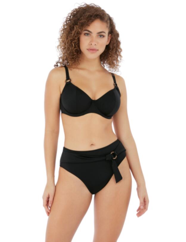 Freya Coco Wave High Waist Bikini Brief Black 