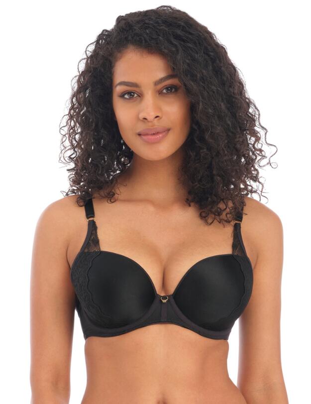 Freya Temptress Plunge T-shirt Bra Black 