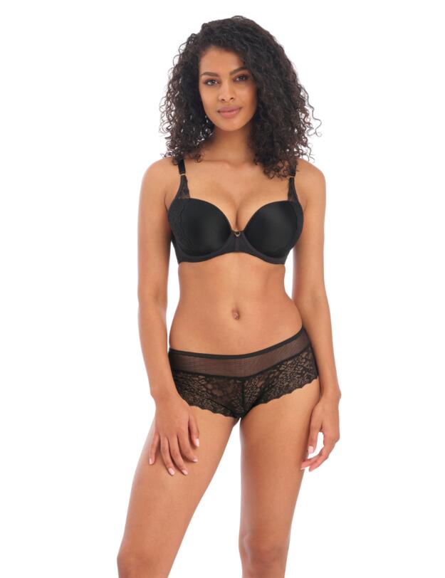 Freya Temptress Plunge T-shirt Bra Black 