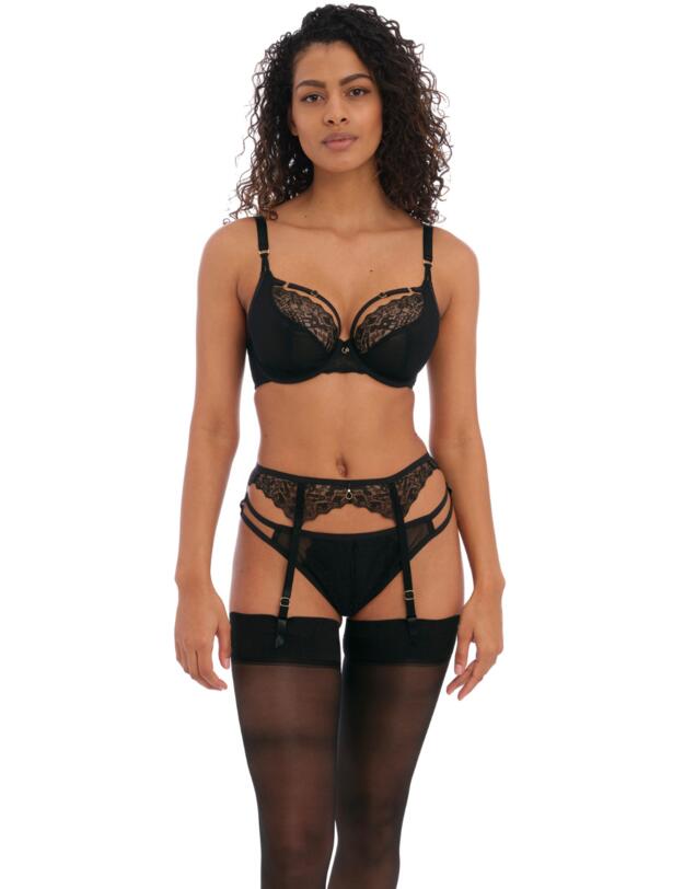 Freya Temptress Plunge Bra Black 