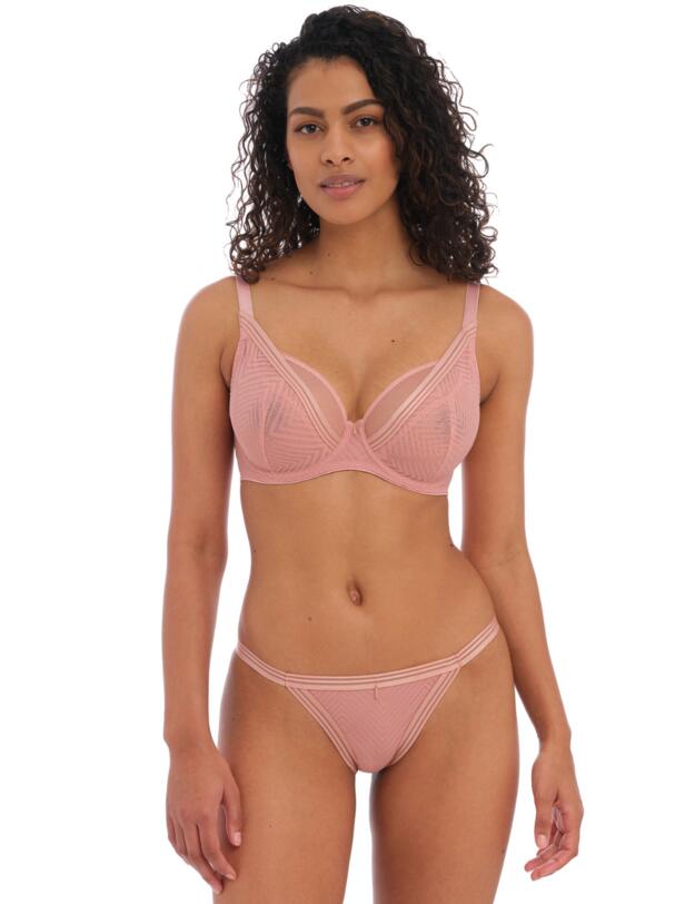 Freya Tailored Plunge Bra Ash Rose