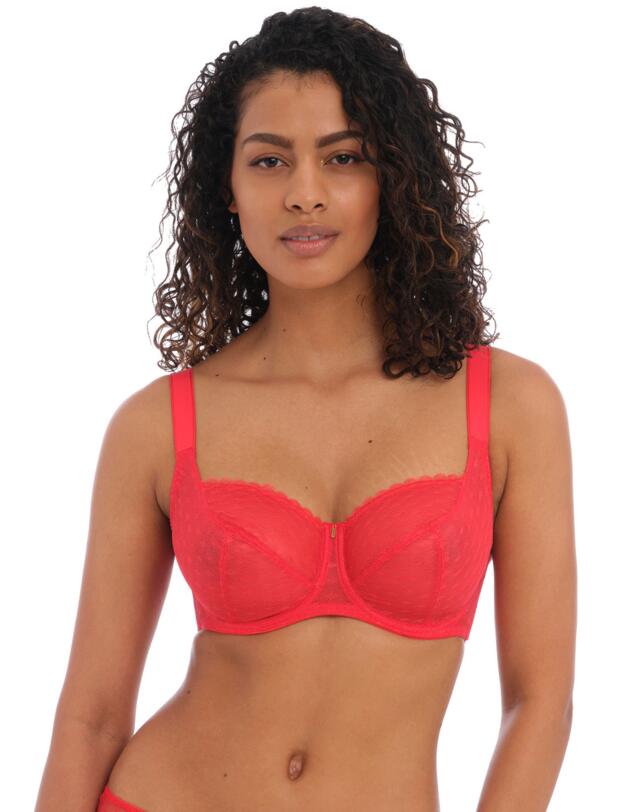 Freya Signature Underwired Balcony Bra Chilli Red