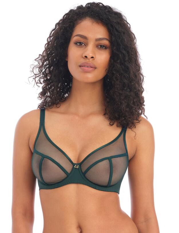 Freya Snapshot Underwired High Apex Bra Deep Emerald