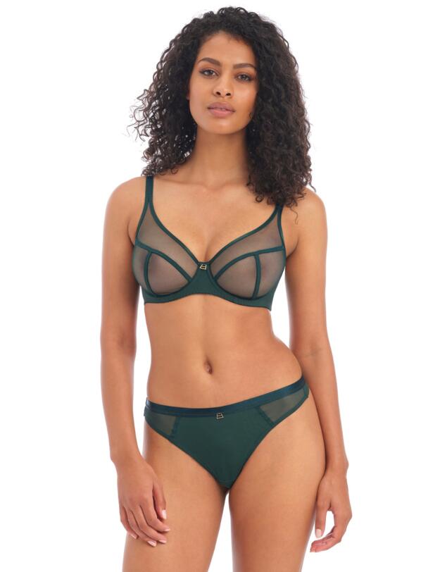 Freya Snapshot Underwired High Apex Bra Deep Emerald