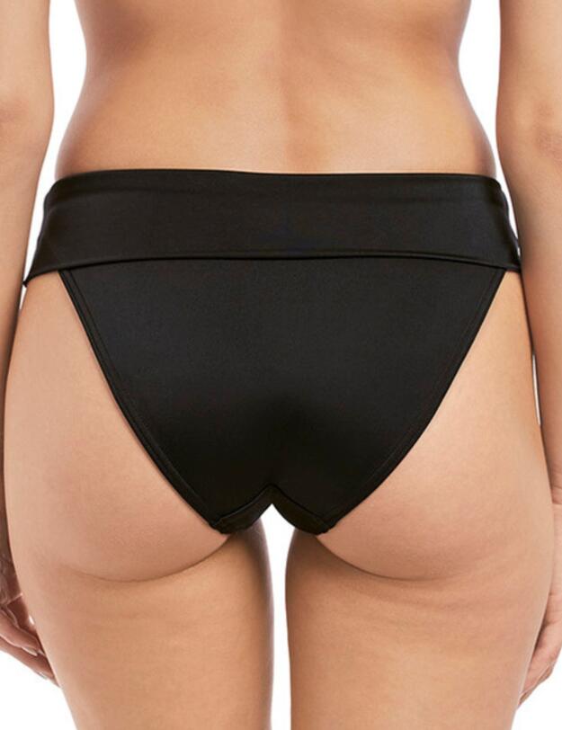 freya Remix Classic Fold Bikini Brief   Black