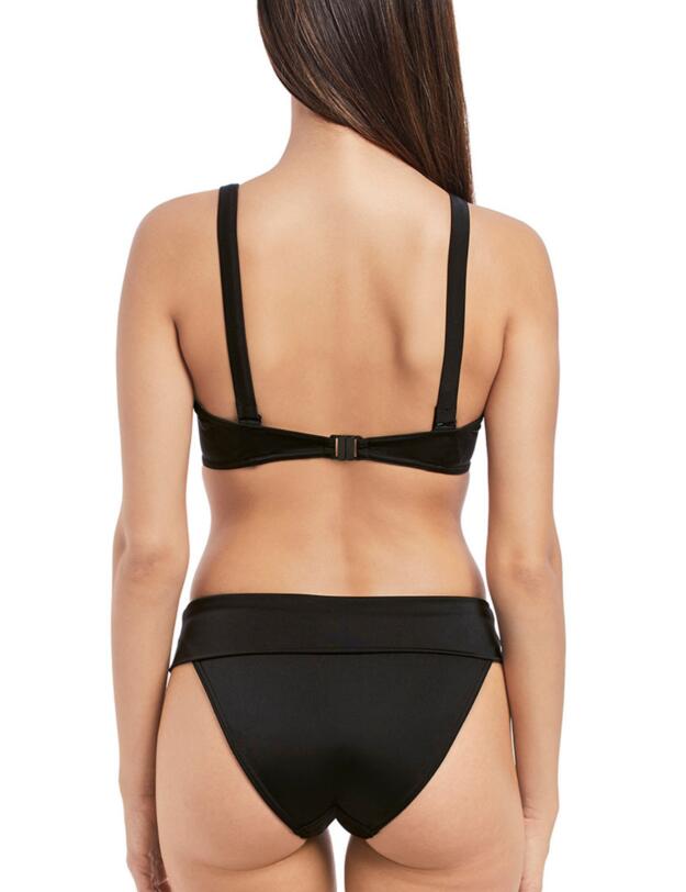 freya Remix Classic Fold Bikini Brief   Black