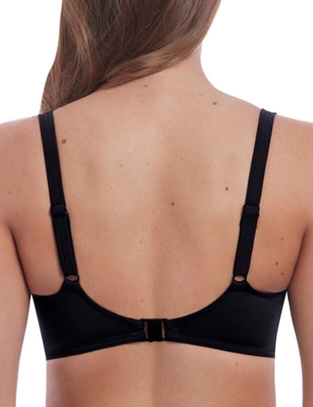 Freya Remix Padded Bikini Top Black
