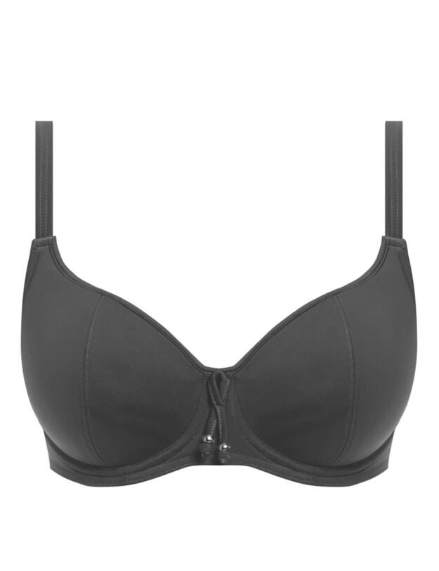 Freya Remix Padded Bikini Top Black