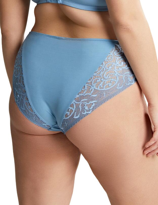 Sculptresse By Panache Estel Deep Briefs Dusk Blue