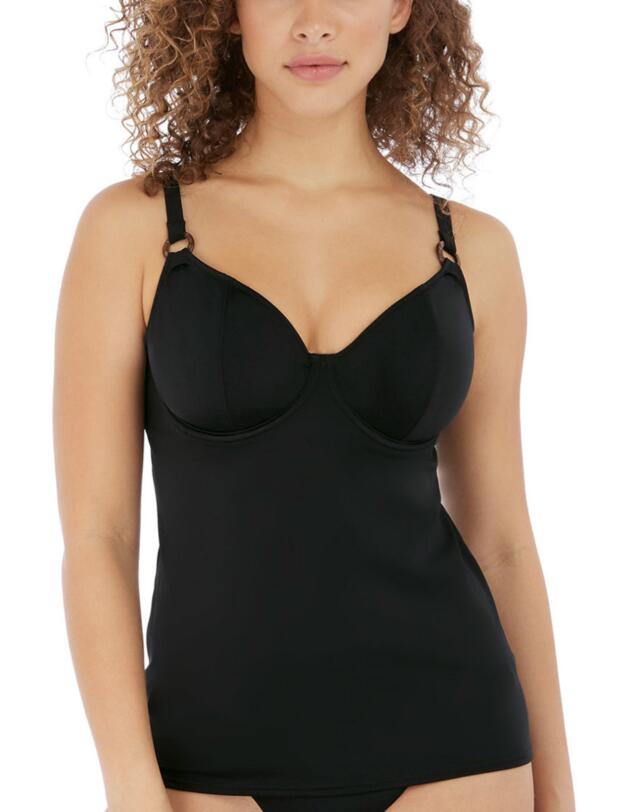 Freya Coco Wave Tankini Top Black