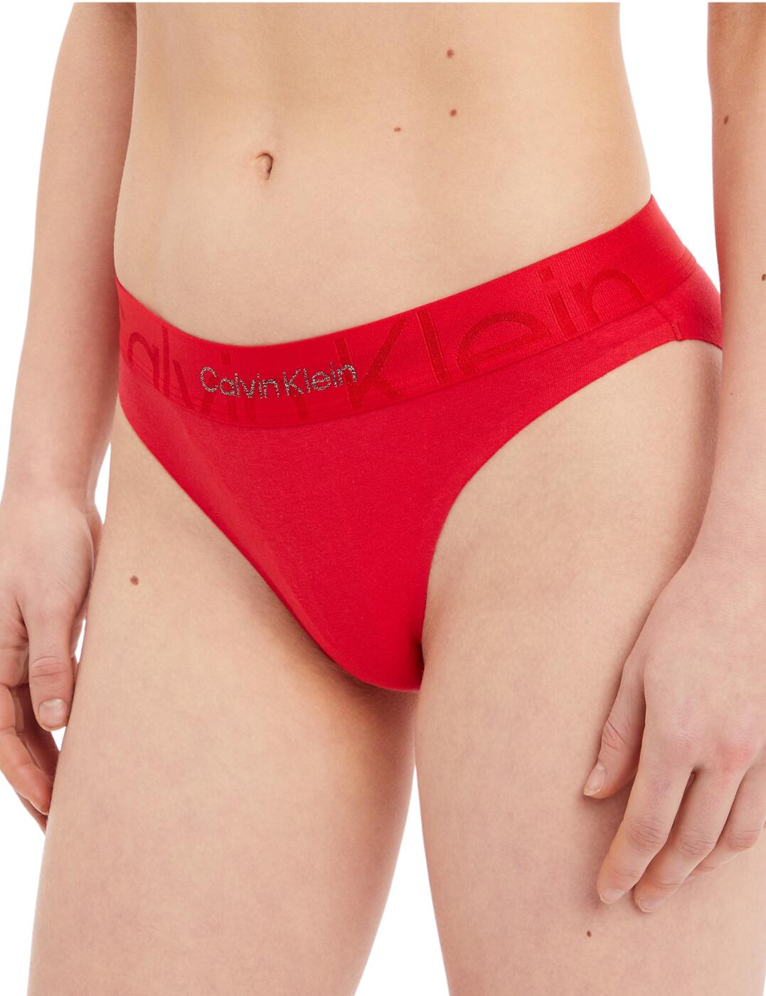 Calvin Klein Embossed Icon Holiday Bikini Brief Exact
