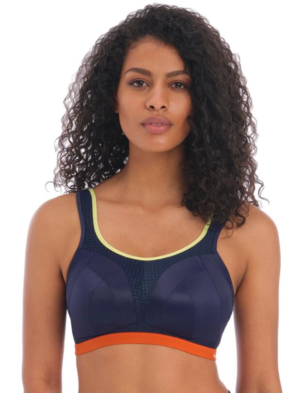 Freya Dynamic Wirefree Sports Bra Navy Spice