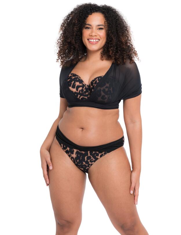 Curvy Kate Wrapsody Bikini Brief Leopard Print