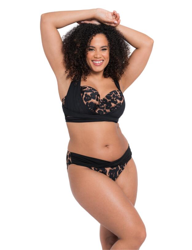 Curvy Kate Wrapsody Bikini Brief Leopard Print