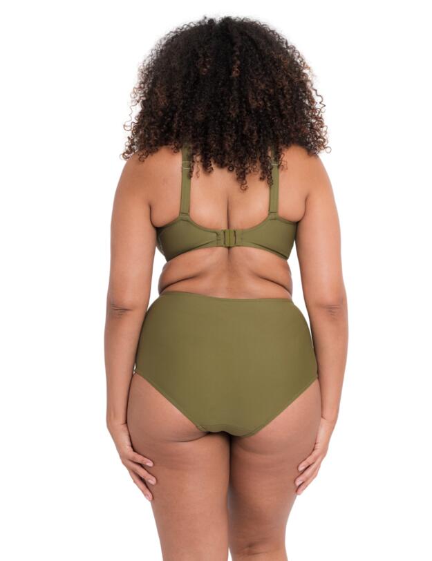 Curvy Kate Retro Sun High Waist Bikini Brief Olive