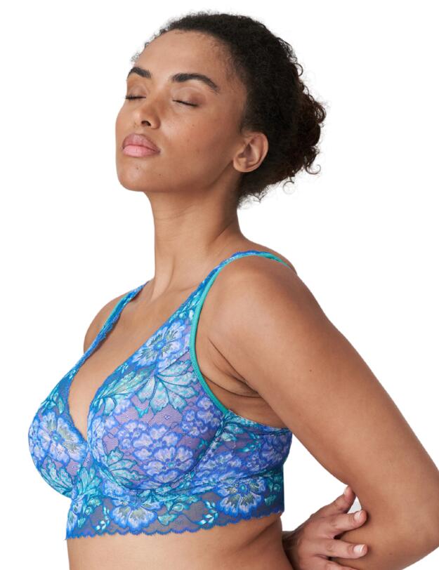 Prima Donna Twist Morro Bay Plunge Bra Mermaid Blue