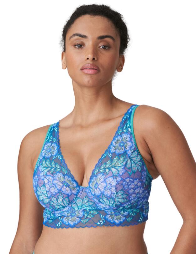Prima Donna Twist Morro Bay Plunge Bra Mermaid Blue