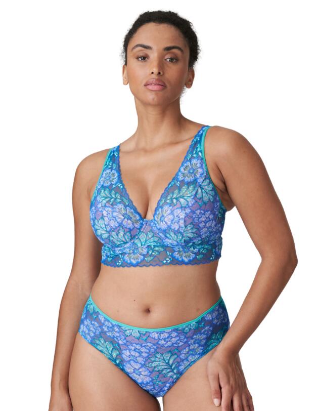 Prima Donna Twist Morro Bay Plunge Bra Mermaid Blue