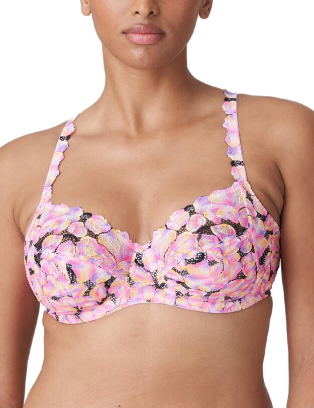 Prima Donna Twist Via Alegre Full Cup Bra Peony Pink