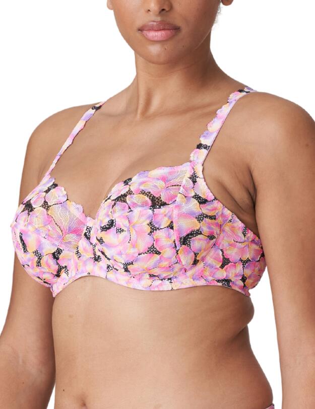 Prima Donna Twist Via Alegre Full Cup Bra Peony Pink
