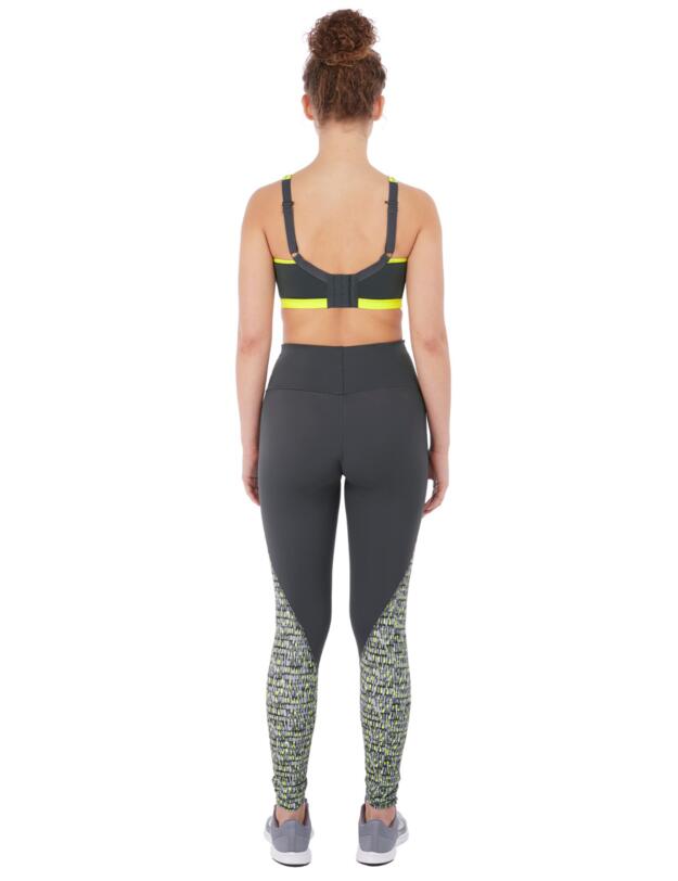 Freya Epic Underwired Crop Top Sports Bra Lime Twist 