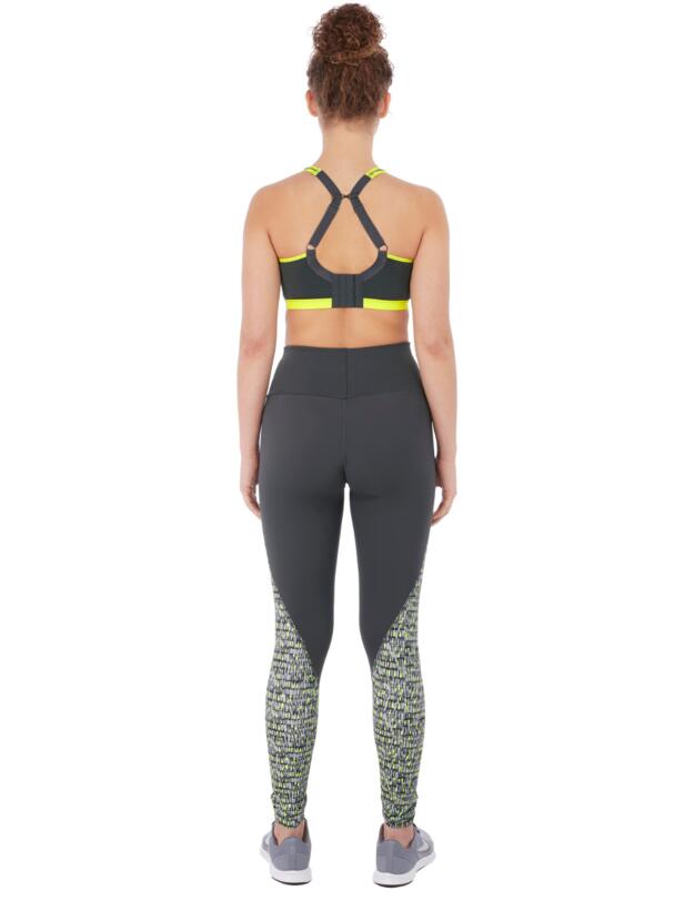 Freya Epic Underwired Crop Top Sports Bra Lime Twist 
