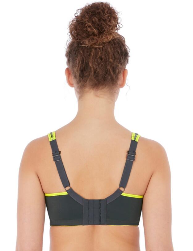 Freya Sonic Underwired Moulded Sports Bra Lime Twist 