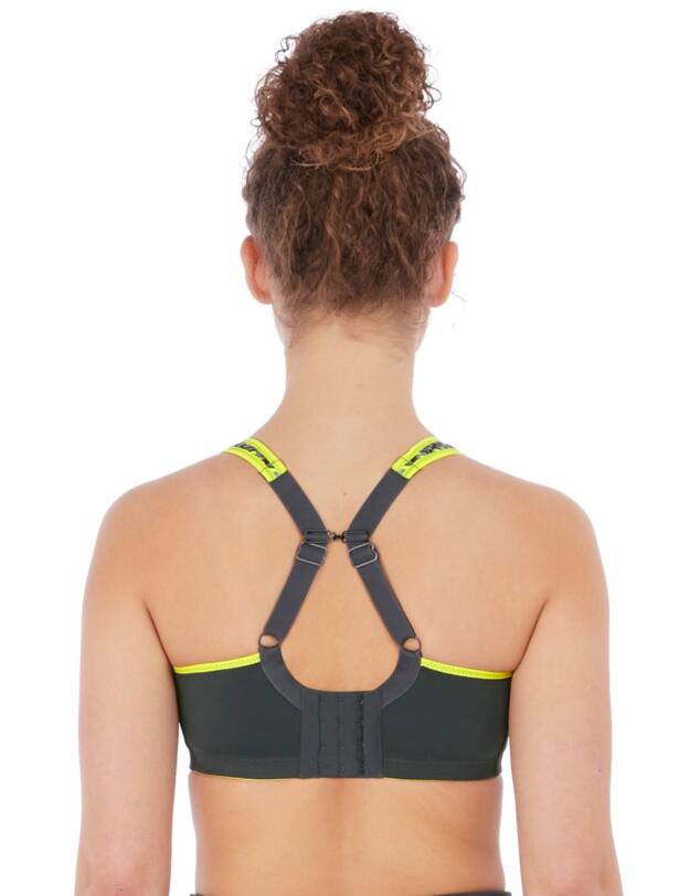 Freya Sonic Underwired Moulded Sports Bra Lime Twist 