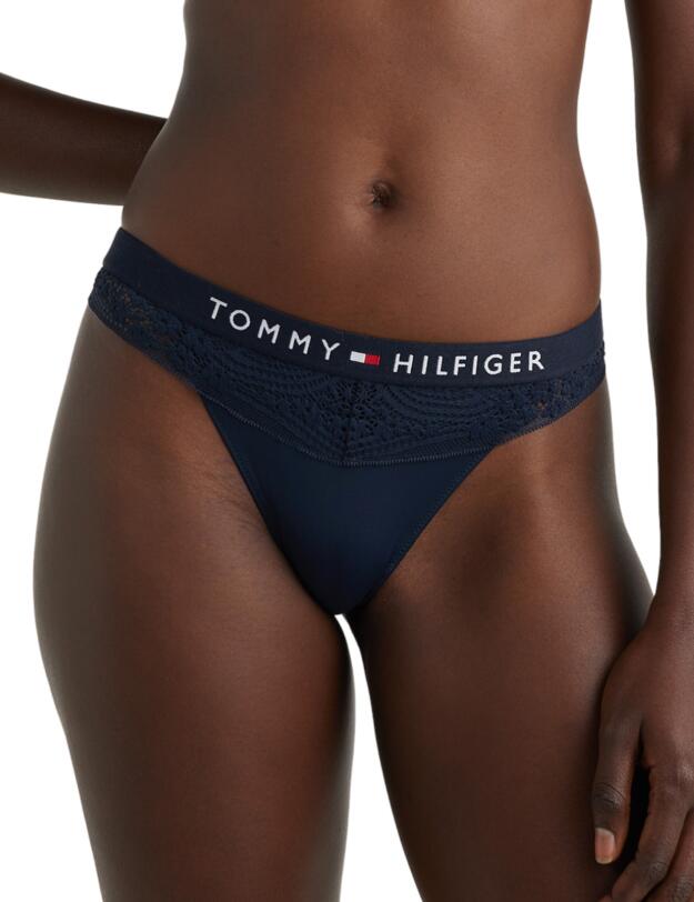 Tommy Hilfiger Tommy Original Lace Thong Desert Sky