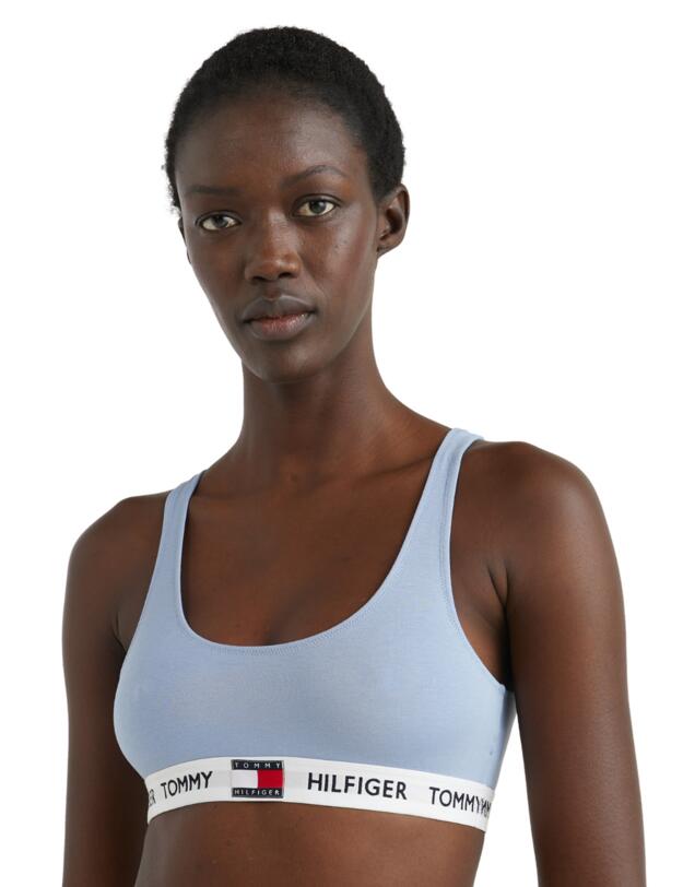 Tommy Hilfiger Tommy 85 Cotton Bralette Moon Blue