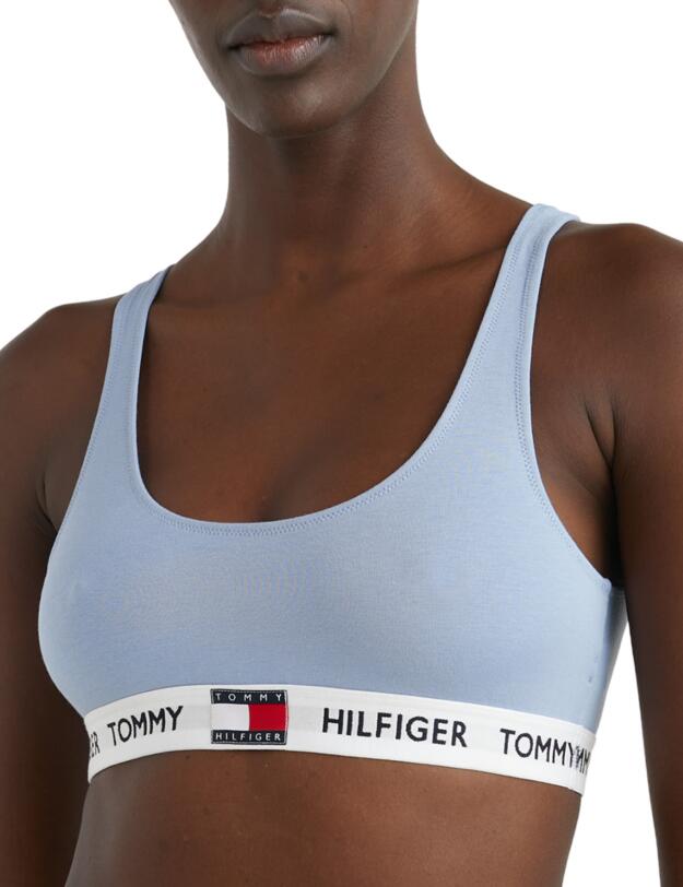 Tommy Hilfiger Tommy 85 Cotton Bralette Moon Blue