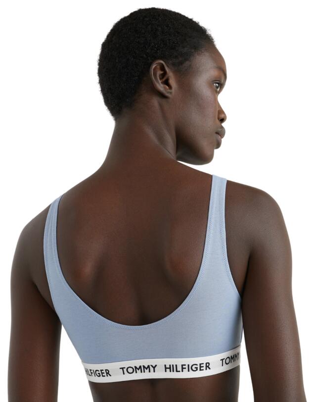 Tommy Hilfiger Tommy 85 Cotton Bralette Moon Blue