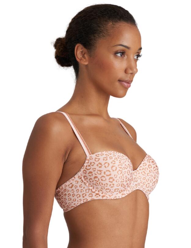Marie Jo Benicio Padded Balcony Bra Pearly Pink 