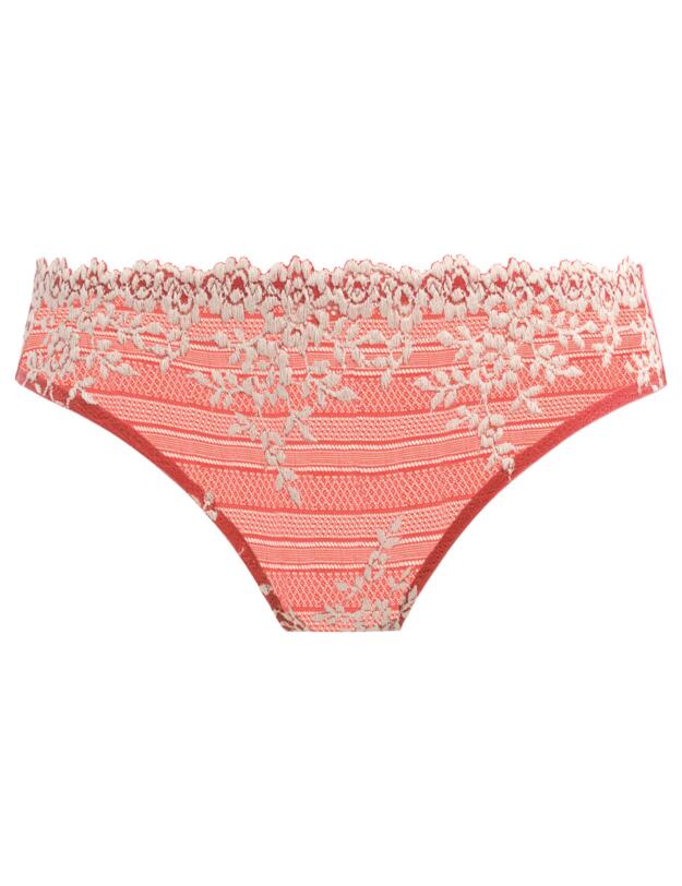 Wacoal Embrace Lace Tanga Brief Faded Rose/White Sand