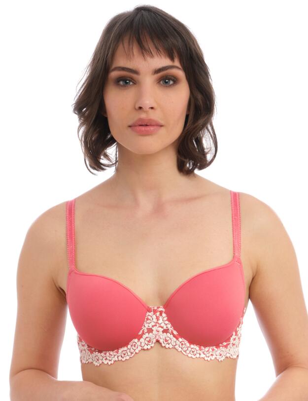 Wacoal Embrace Lace Contour Bra Faded Rose/White Sand