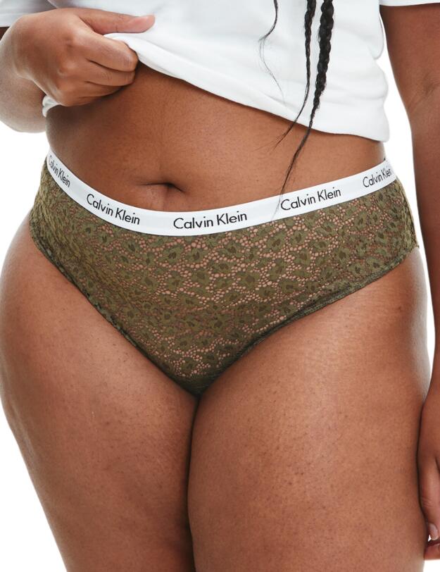 Calvin Klein Carousel Plus Size 3 Pack Briefs Intense Plum/Red Carpet/Olive