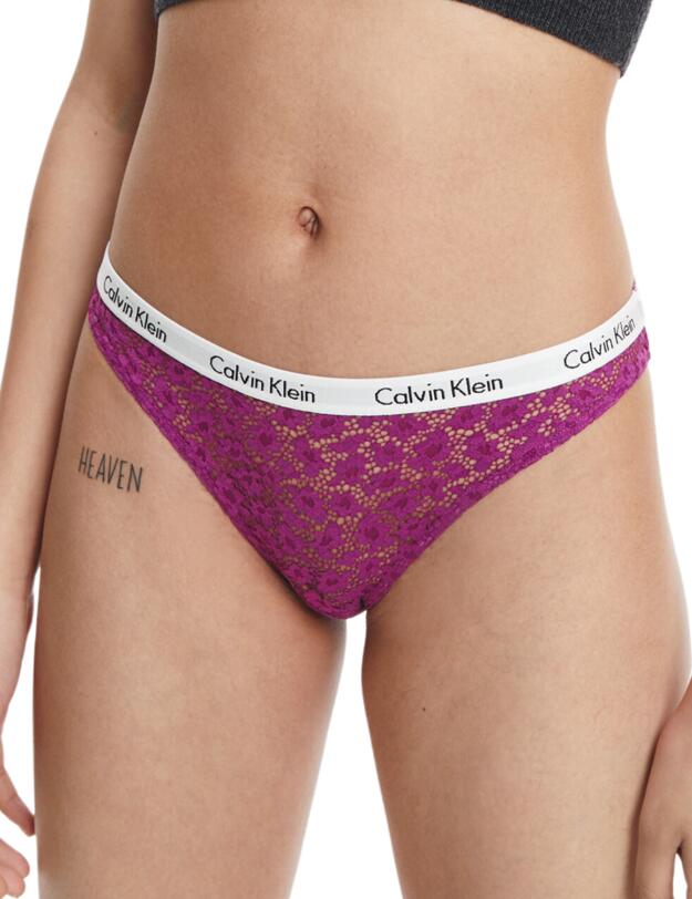 Calvin Klein Carousel 3 Pack Brief Intense Plum/Red Carpet/Olive
