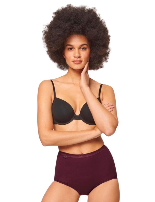 Sloggi Basic+ Maxi Briefs 4 Pack White/Pink/Purple/Cream
