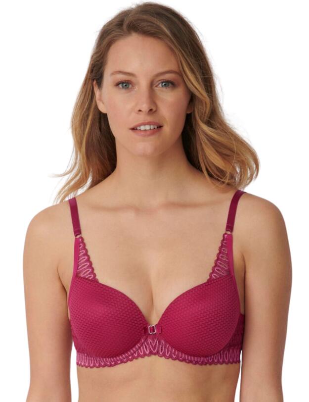 Triumph Aura Spotlight Half Cup Padded Bra Cassis Sode 
